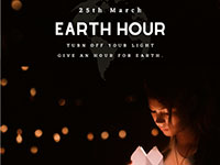 Indelague às escuras para celebrar a Hora do Planeta